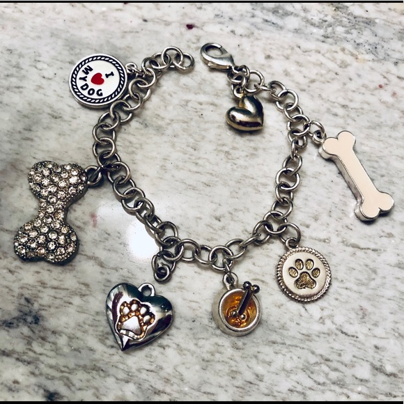 Fashion Jewelry Jewelry - 2/$20 like new adorable dog bracelet 🐶